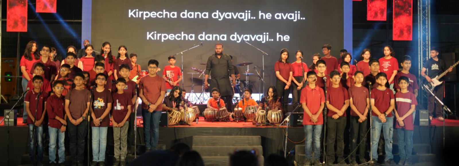 The DPSH band on stage