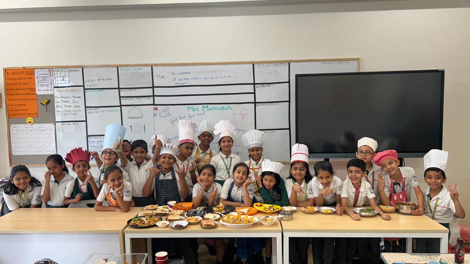 Mini Masterchefs · experiential learning